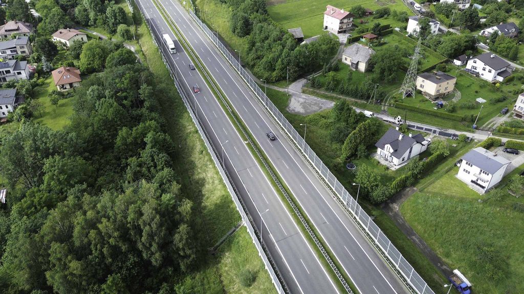 Lärmschutzwand für Vekehrswege